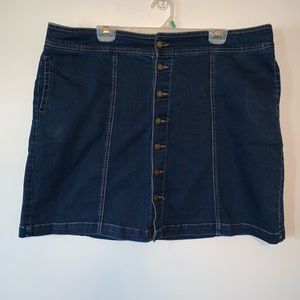 Charter Club Jean Skirt (18)